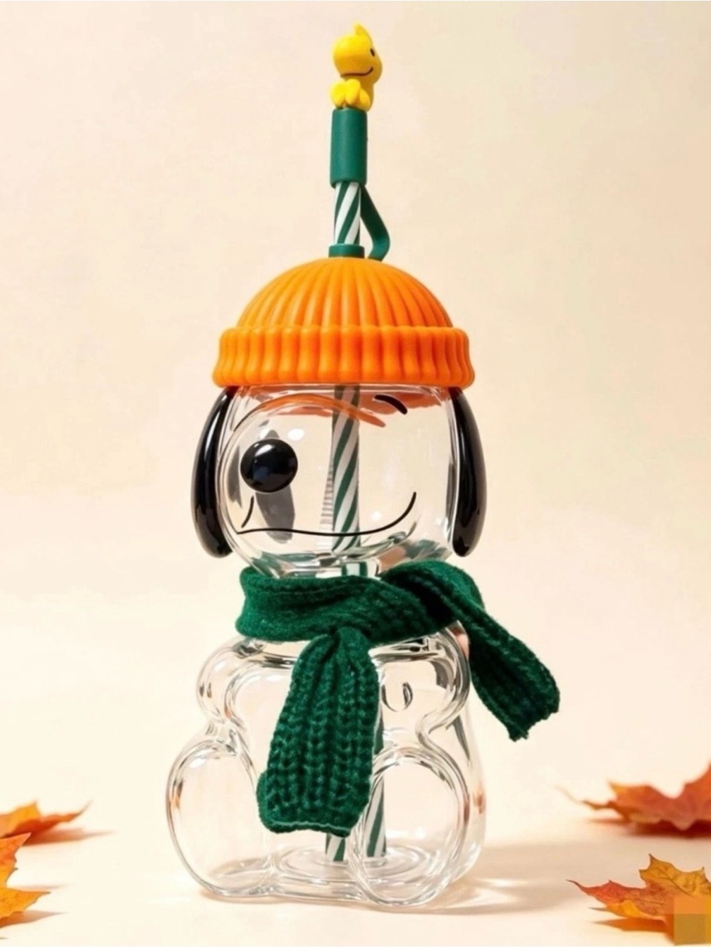 Starbucks x Peanuts Snoopy Glass Cold Cup – NEW & SEALED